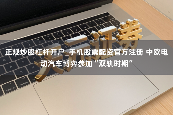 正规炒股杠杆开户_手机股票配资官方注册 中欧电动汽车博弈参加“双轨时期”